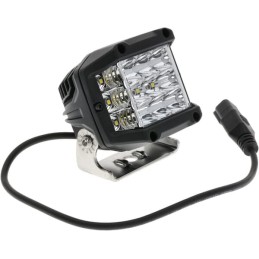 Lampă de lucru LED, 22.5W, 2850lm, pătrat, 10/30V, 89x73x97mm, mufă Deutsch, Kramp