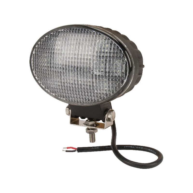 Lampă de lucru LED 36W 2760lm ovală 10/30V 144x85x96mm tip flood 12 LED-uri Kramp