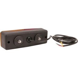 Lampă spate multifuncțională LED dreptunghiulară 12-24V 200x70x60mm Kramp