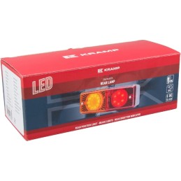 Lampă spate multifuncțională LED dreptunghiulară 12-24V 200x70x60mm Kramp