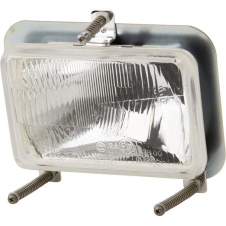 Inserție far cu halogen, dreptunghiular, transparent, 167x74x74mm, Cobo