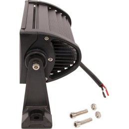 Bară lumini de lucru LED 36W 3060lm dreptunghiulară 12/24V albă 198,6x79,5mm cablu flood 12 LED-uri Kramp