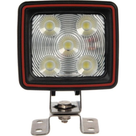 Lampă de lucru LED 60W 5600lm pătrată 10/30V albă 108x80x97mm mufă Deutsch flood - fascicul larg 20 LED-uri Kramp