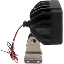 Lampă de lucru LED 60W 5600lm pătrată 10/30V albă 108x80x97mm mufă Deutsch flood - fascicul larg 20 LED-uri Kramp