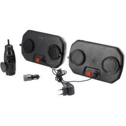 Set de lămpi fără fir LED, CANBUS, dreptunghiular, 12V, Li-ion, magnetic, 245x151x45mm, fișă cu 13 pini, indicator dinamic