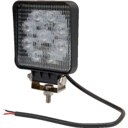 Lampă de lucru LED 27W 1800lm pătrată 10-30V 109x27,5x109mm tip flood Kramp