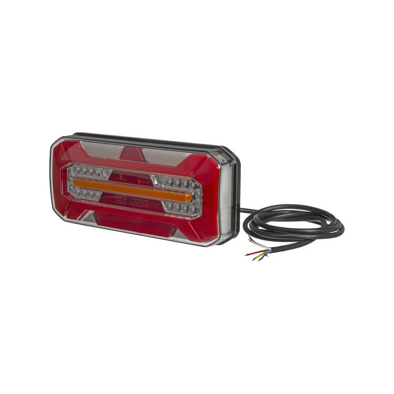 Lampă multifuncțională spate dreptunghiulară stânga LED 12-24V Kramp