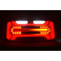 Lampă multifuncțională spate dreptunghiulară stânga LED 12-24V Kramp