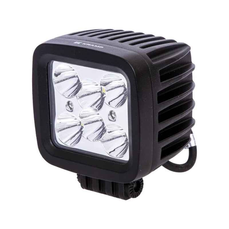 Lampă de lucru LED 42W 3780lm pătrată 10/30V 100mm tip spot 6 LED-uri Kramp