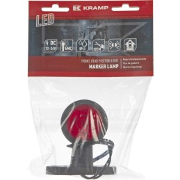 Lampă gabarit LED 12/24V 95x89x49,5mm Kramp