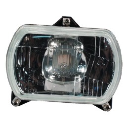 Partea optică a proiectorului rectangulară