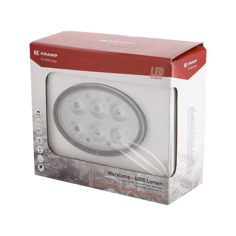 Lumină de lucru 60W 5100lm flux