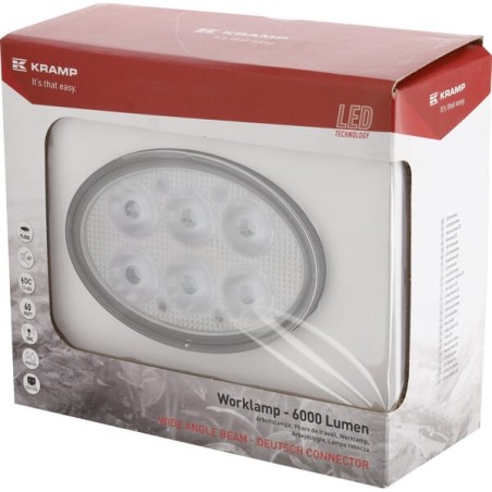 Lumină de lucru 60W 5100lm flux