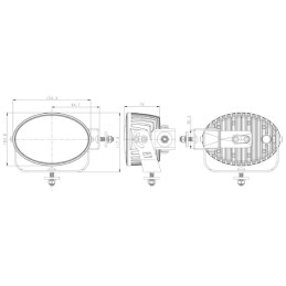 Lumină de lucru 60W 5100lm flux