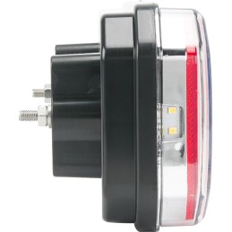 Lampă spate multifuncțională LED dreptunghiulară 12-24V 236x104x61,5mm 5 poli Kramp