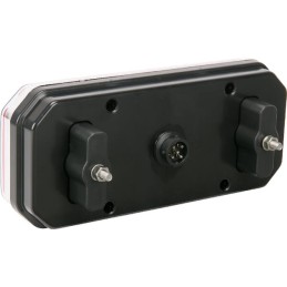 Lampă spate multifuncțională LED dreptunghiulară 12-24V 236x104x61,5mm 5 poli Kramp