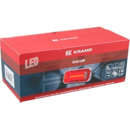 Lampă spate multifuncțională LED dreptunghiulară 12-24V 236x104x61,5mm 5 poli Kramp