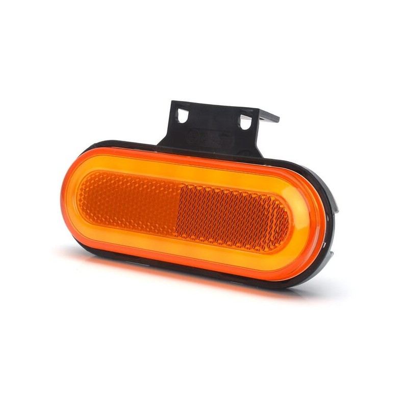 Lampă de poziție laterală dreptunghiulară cablu de conectare LED 12-24V Kramp
