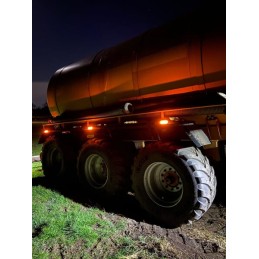 Lampă de poziție laterală dreptunghiulară cablu de conectare LED 12-24V Kramp