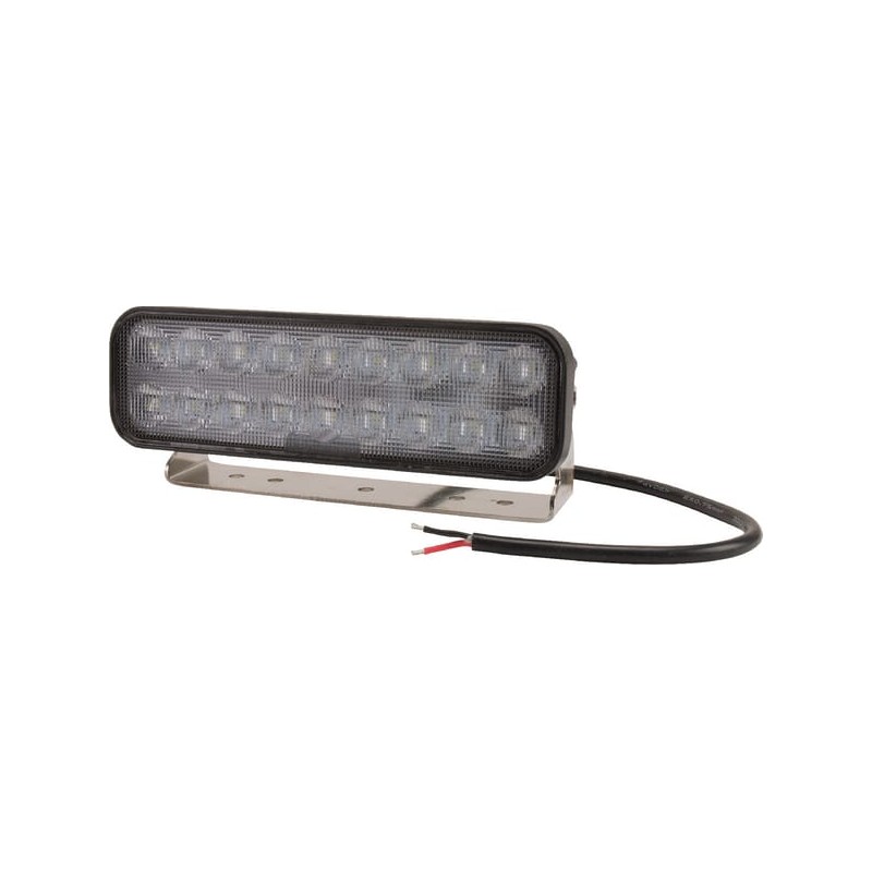 Lampă de lucru LED 54W 3960lm dreptunghiulară 10/30V 180x55x38mm tip flood Kramp