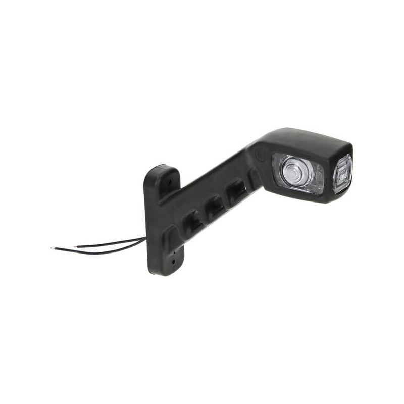 Lampă gabarit LED dreapta 12/24V 165x187x37mm Kramp