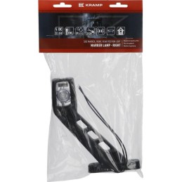 Lampă gabarit LED dreapta 12/24V 165x187x37mm Kramp