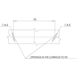 Lampă număr înmatriculare LED 12-24V neagră 101x58,5x59,6mm Kramp