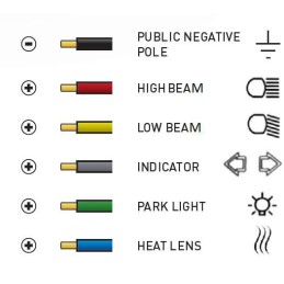 LED far, 38W, dreptunghiular, 12-24V, 229x150x80mm, încălzit, fază lungă/fază scurtă, anti-zăpadă, Kramp