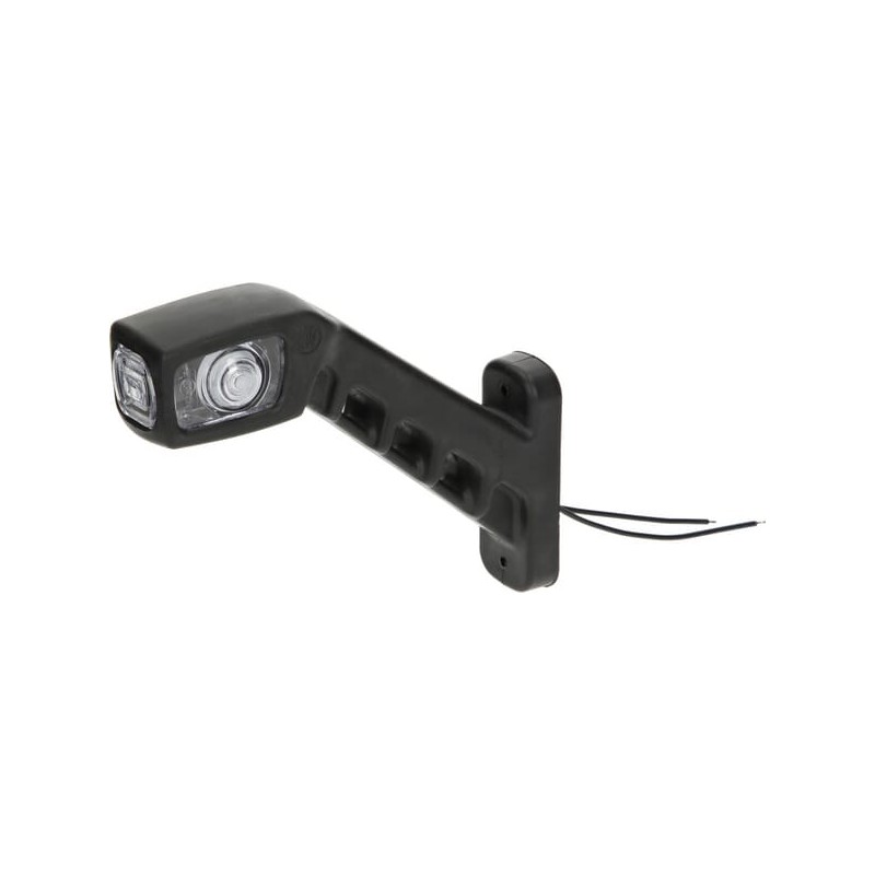 Lampă gabarit LED stânga 12/24V 165x187x37mm Kramp