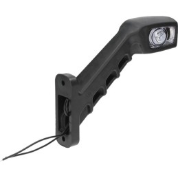 Lampă gabarit LED stânga 12/24V 165x187x37mm Kramp