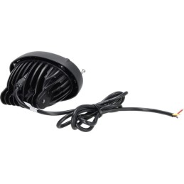 Far cu LED, 20/24W, oval, 10/30V, 166x106.2x97.5mm, fază lungă/fază scurtă, cablu deschis cu 3 pini, montare încastrată