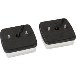 Set lămpi LED spate 12-24V montabile cablu 12,5m Kramp