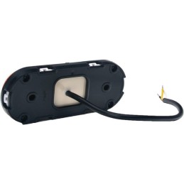 Lampă gabarit LED cu semnalizare dreptunghiulară 12-24V 124x49x20mm Kramp