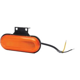 Lampă gabarit LED cu semnalizare dreptunghiulară 12-24V 124x49x20mm Kramp