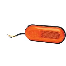 Lampă gabarit LED cu semnalizare dreptunghiulară 12-24V 124x49x20mm Kramp