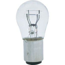Bec standard S25 sferă BAY15d 12V 21W/5W Kramp