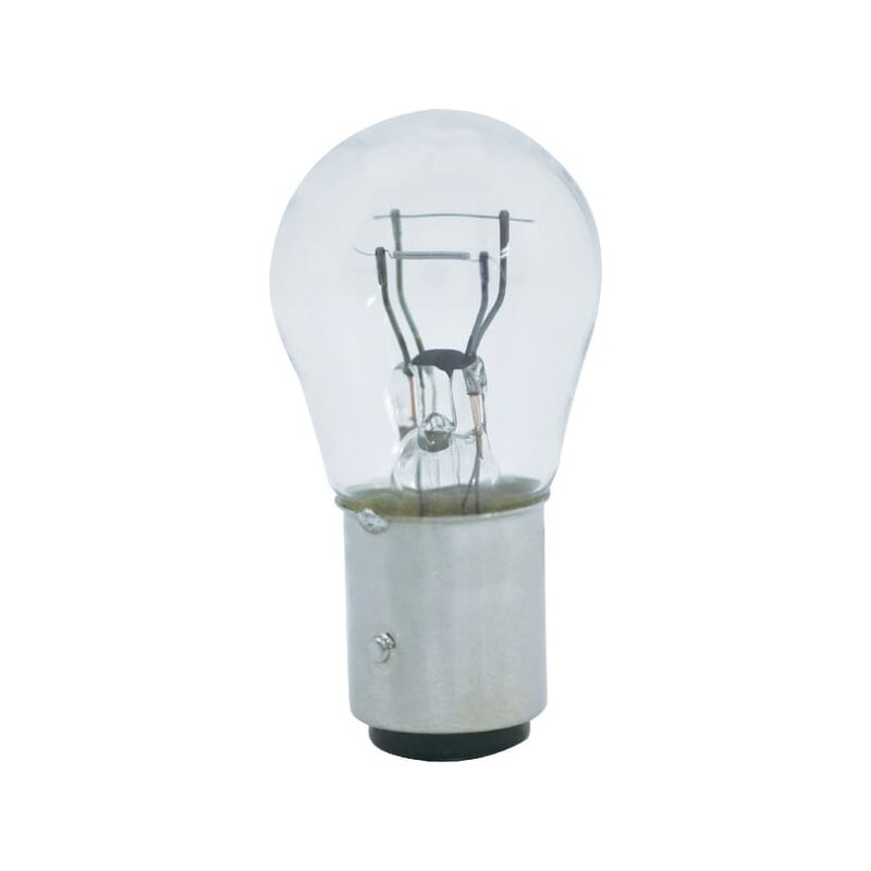 Bec standard S25 sferă BAY15d 12V 21W/5W Kramp