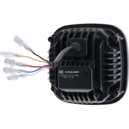 Far LED, 25/50W, pătrat, 10/30V, 126x126x82mm, fază lungă/fază scurtă, potrivit pentru John Deere