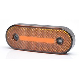 Lampă de poziție laterală dreptunghiulară cablu de conectare LED 12-24V Kramp