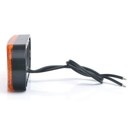Lampă de poziție laterală dreptunghiulară cablu de conectare LED 12-24V Kramp