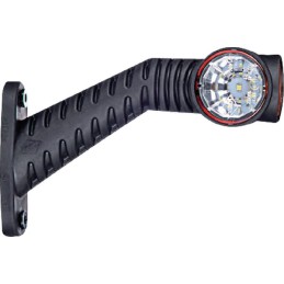 Lampă gabarit LED 0,7/1,4W 12-24V albă/portocalie/roșie 125x55x175mm 3 LED-uri Kramp