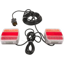 Set lumini LED magnetic, cablu 7.5m