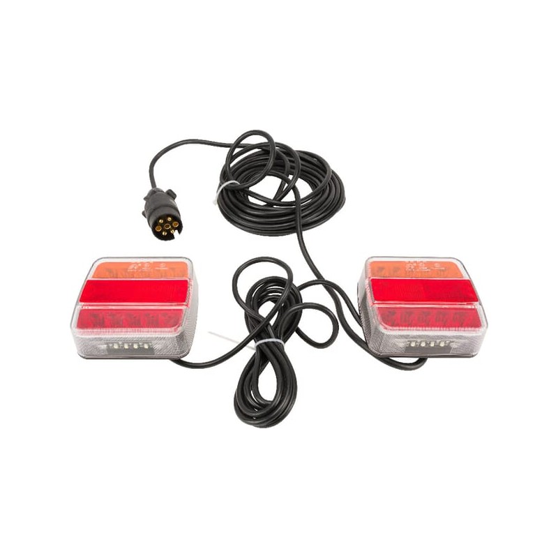 Set lumini LED magnetic, cablu 7.5m