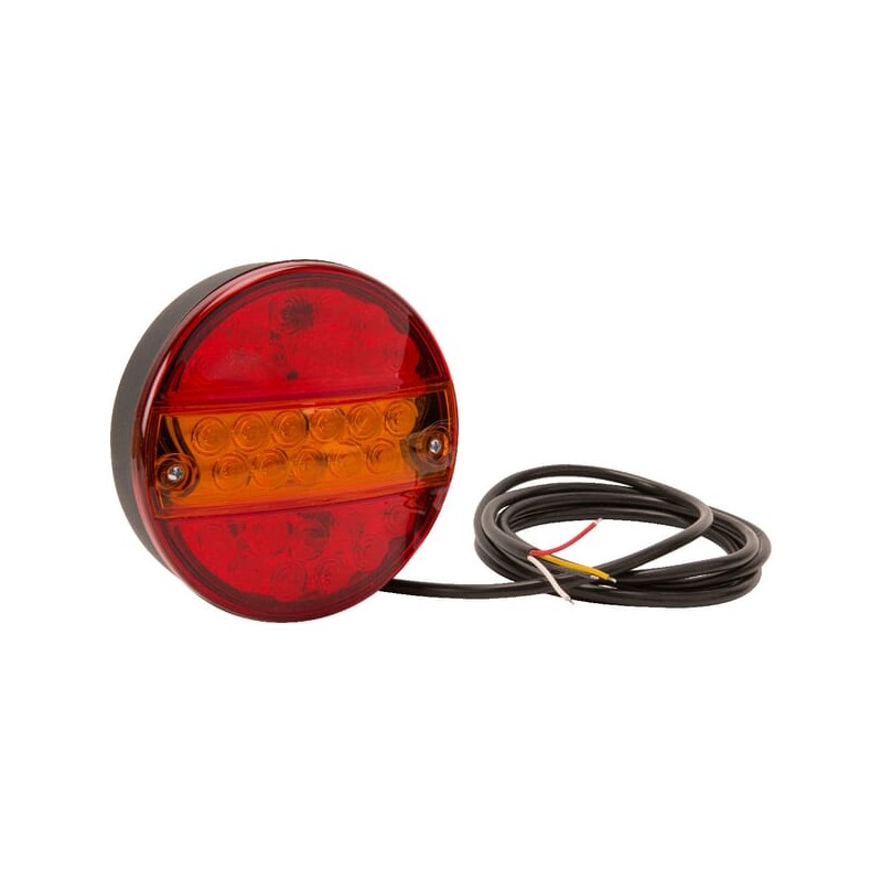 Lampă spate multifuncțională LED rotundă 12-24V diametru 142mm Kramp
