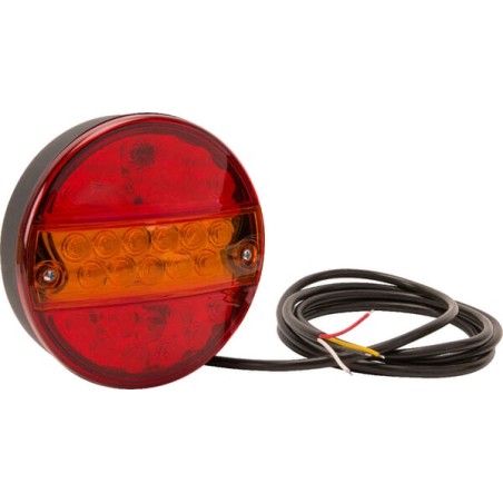 Lampă spate multifuncțională LED rotundă 12-24V diametru 142mm Kramp