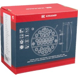 Lampă spate multifuncțională LED rotundă 12-24V diametru 142mm Kramp