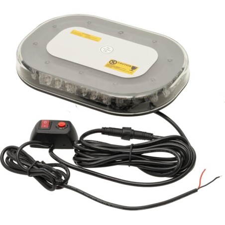 Bară de lumină LED fixată, galben, 90W
