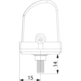 Set lampe număr de înmatriculare, stânga și dreapta