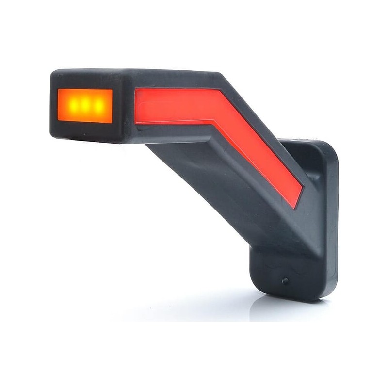 Lampă de gabarit față/spate și lateral cu braț stânga LED 12-24V Kramp