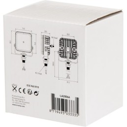 Lampă de avertizare LED 10-30V 12 LED-uri Kramp